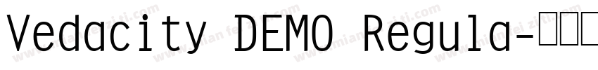 Vedacity DEMO Regula字体转换